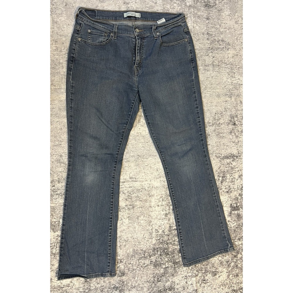 Levis 515 Boot Cut Jeans Womens 32x30 Stretch Blue Denim Western Casual Classic